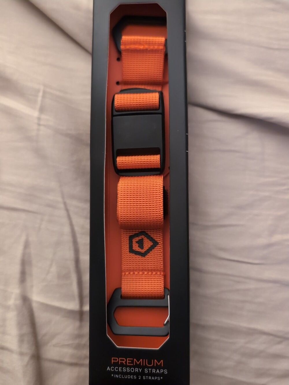 Wandrd Premium Accessory Straps 2 Pack Orange